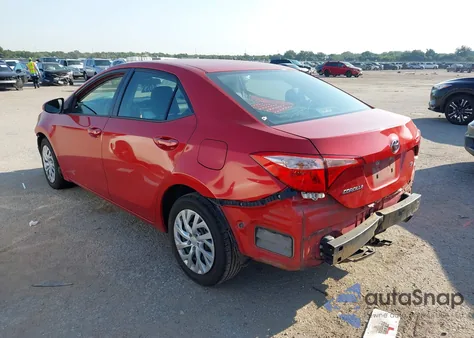 2017 Toyota Corolla Le from USA, damaged, VIN 5YFBURHE1HP624067
